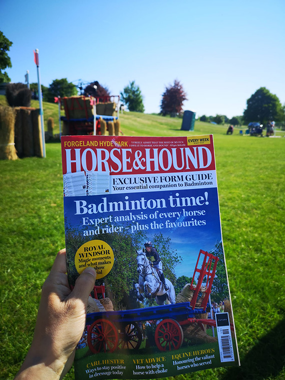 Badminton in Horse and Hound